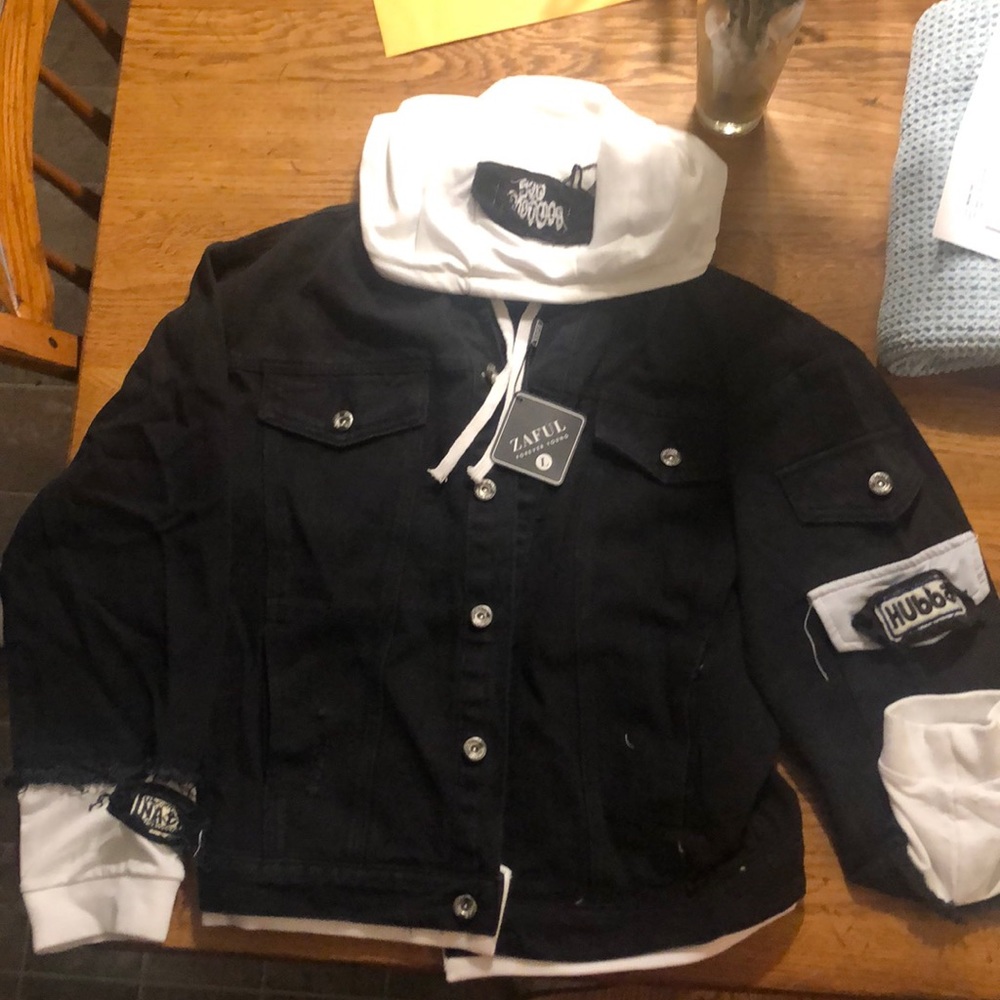 bomber hooded jacket